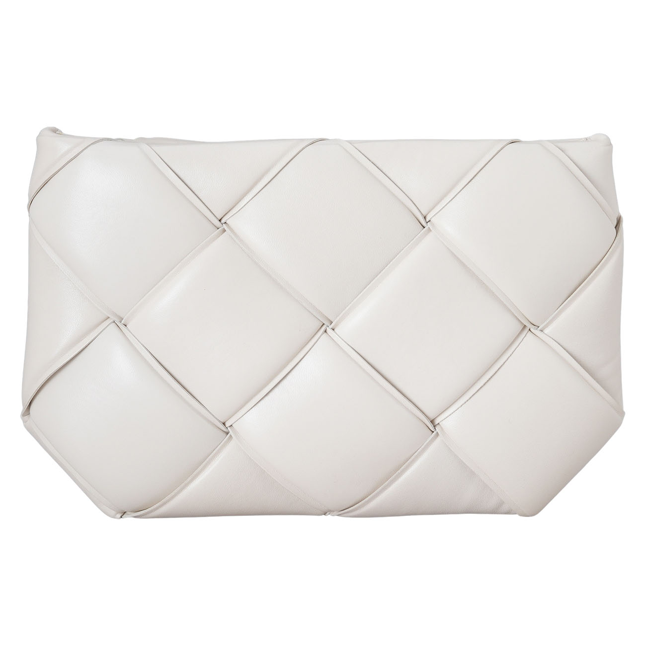 BOTTEGA VENETA(USED)보테가베네타 맥시 인트레치아토 패딩 클러치